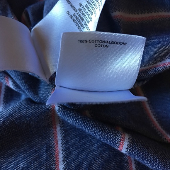 Anne Klein Button Down Striped Shirt - Picture 6 of 6